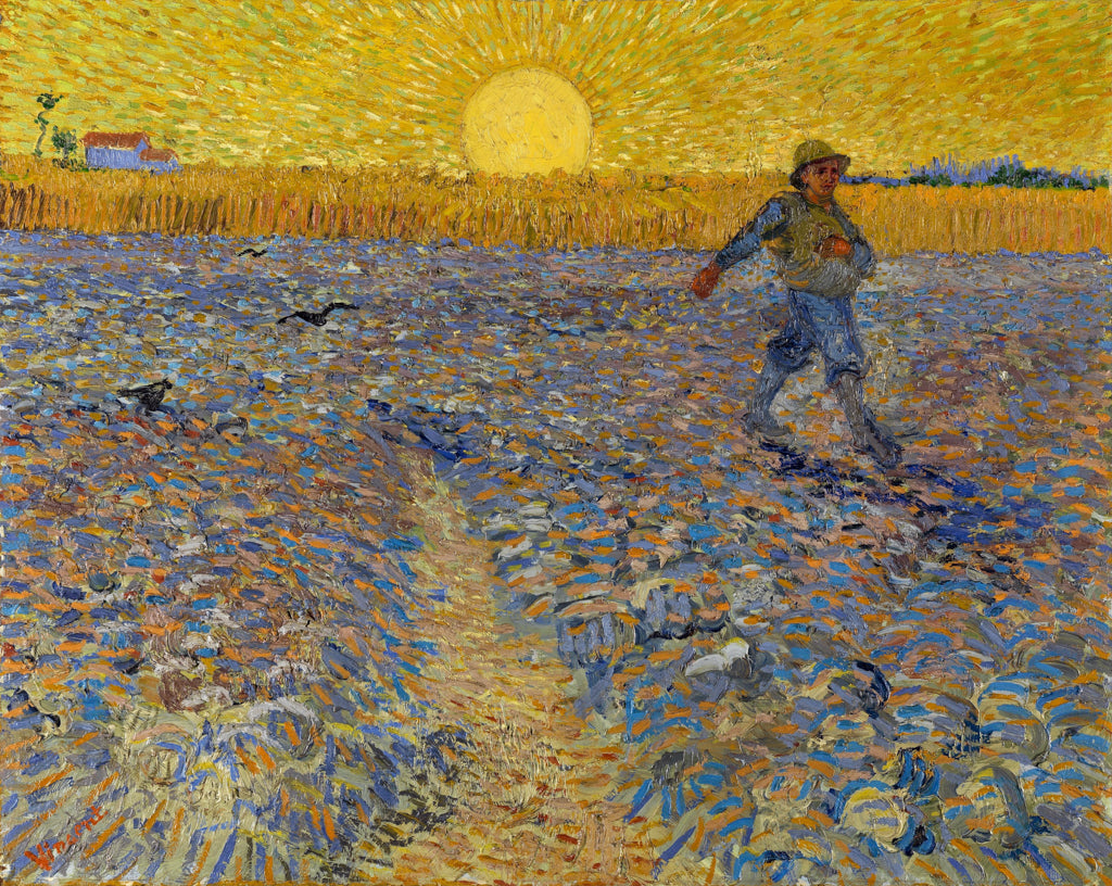 Asbury - Sower at Sunset by Vincent van Gogh