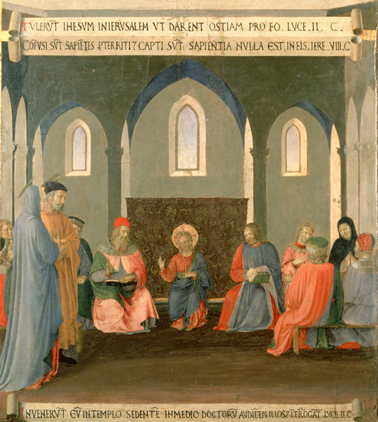 Christ among the Doctors by Fra Angelico