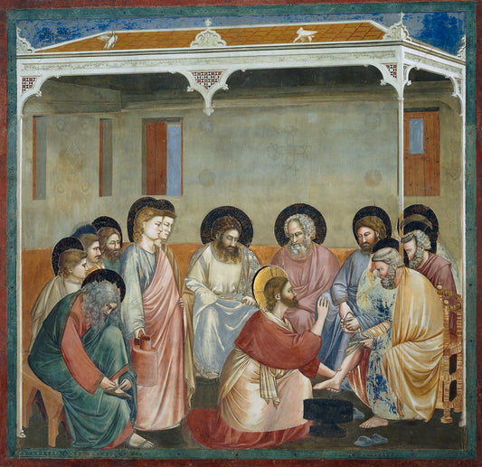 Christ Washing the Disciples' Feet by Giotto