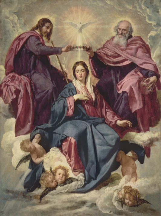 Coronation of the Virgin by Diego Velazquez