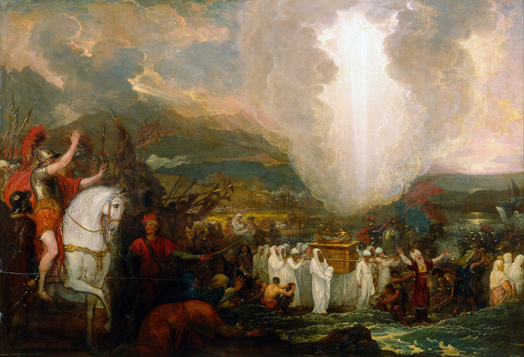 Joshua Passing the River Jordan by Benjamin West