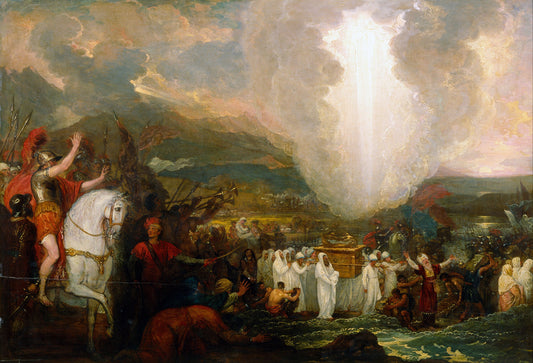 Joshua Passing the River Jordan by Benjamin West